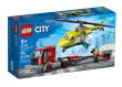 Lego CITY 60343 Laweta helikoptera ratunkowego. Wydawca: LEGO(R). Dadada.pl Opakowanie Lego CITY 60343 Laweta helikoptera ratunkowego