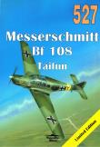 Messerschmidtt Bf 108 Taifun nr 527. Autor: Seweryn Fleischer. Dadada.pl Okładka książki Messerschmidtt Bf 108 Taifun nr 527