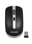 Mysz Activejet AMY-320BS (optyczna; 1600 DPI; kolor czarny). Wydawca: Activejet. Dadada.pl Opakowanie Mysz Activejet AMY-320BS (optyczna; 1600 DPI; kolor czarny)
