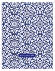Opakowanie Notatnik ozdobny 143x210/80K linia Mozaika