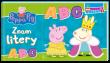 Peppa Pig. Dobrze wiedzieć. Znam litery. Autor: Opracowanie zbiorowe. Dadada.pl Okładka książki Peppa Pig. Dobrze wiedzieć. Znam litery