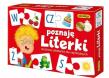 Okładka książki Poznaję literki Gra puzzlowa