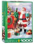 Opakowanie Puzzle 1000 Święty Mikołaj