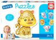 Opakowanie Puzzle 3-5 Dzikie zwierzęta G3
