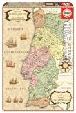 Opakowanie Puzzle 500 Mapa Portugalii z 1710 roku G3