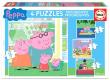 Opakowanie Puzzle 6+9+12+16 Świnka Peppa G3
