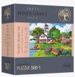 Opakowanie Puzzle drewniane 500+1 Letnia przystań TREFL