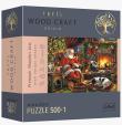 Opakowanie Puzzle drewniane 500+1 Świąteczny wieczór TREFL