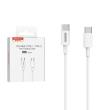 Opakowanie SOMOSTEL KABEL USB TYP-C DO TYP-C 5A 18W BIAŁY 5000MAH POWER DELIVERY 1.2M SMSBT10