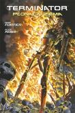 Terminator - płonąca ziamia. Autor: Ron Fortier. Dadada.pl Okładka książki Terminator - płonąca ziamia