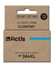 Opakowanie Tusz ACTIS KH-364CR (zamiennik HP 364XL CB323EE; Standard; 12 ml; niebieski)