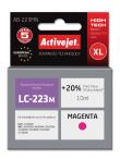Tusz Activejet AB-223MN (zamiennik Brother LC223M; Supreme; 10 ml; czerwony). Wydawca: Activejet. Dadada.pl Opakowanie Tusz Activejet AB-223MN (zamiennik Brother LC223M; Supreme; 10 ml; czerwony)