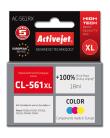 Tusz Activejet AC-561RX (zamiennik Canon CL-561XL; Premium; 18 ml; kolor). Wydawca: Activejet. Dadada.pl Opakowanie Tusz Activejet AC-561RX (zamiennik Canon CL-561XL; Premium; 18 ml; kolor)