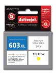 Tusz Activejet AE-603YNX (zamiennik Epson 603XL T03A44; Supreme; 14 ml; żółty). Wydawca: Activejet. Dadada.pl Opakowanie Tusz Activejet AE-603YNX (zamiennik Epson 603XL T03A44; Supreme; 14 ml; żółty)