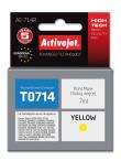 Tusz Activejet AE-714R (zamiennik Epson T0714, T0894, T1004; Premium; 7 ml; żółty). Wydawca: Activejet. Dadada.pl Opakowanie Tusz Activejet AE-714R (zamiennik Epson T0714, T0894, T1004; Premium; 7 ml; żółty)