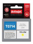 Tusz Activejet AEB-714N (zamiennik Epson T0714, T0894, T1004; Supreme; 15 ml; żółty). Wydawca: Activejet. Dadada.pl Opakowanie Tusz Activejet AEB-714N (zamiennik Epson T0714, T0894, T1004; Supreme; 15 ml; żółty)