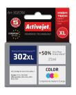 Tusz Activejet AH-302CRX (zamiennik HP 302XL F6U67AE; Premium; 21 ml; kolor). Wydawca: Activejet. Dadada.pl Opakowanie Tusz Activejet AH-302CRX (zamiennik HP 302XL F6U67AE; Premium; 21 ml; kolor)