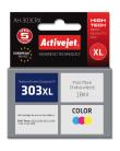 Tusz Activejet AH-303CRX (zamiennik HP 303XL T6N03AE; Premium; 18ml; kolor). Wydawca: Activejet. Dadada.pl Opakowanie Tusz Activejet AH-303CRX (zamiennik HP 303XL T6N03AE; Premium; 18ml; kolor)