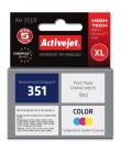 Tusz Activejet AH-351R (zamiennik HP 351 CB337EE; Premium; 9 ml; kolor). Wydawca: Activejet. Dadada.pl Opakowanie Tusz Activejet AH-351R (zamiennik HP 351 CB337EE; Premium; 9 ml; kolor)