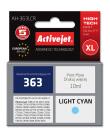 Tusz Activejet AH-363LCR (zamiennik HP 363 C8774EE; Premium; 10 ml; jasny niebieski). Wydawca: Activejet. Dadada.pl Opakowanie Tusz Activejet AH-363LCR (zamiennik HP 363 C8774EE; Premium; 10 ml; jasny niebieski)