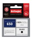 Tusz Activejet AH-650BR (zamiennik HP 650 CZ101AE; Premium; 20 ml; czarny). Wydawca: Activejet. Dadada.pl Opakowanie Tusz Activejet AH-650BR (zamiennik HP 650 CZ101AE; Premium; 20 ml; czarny)