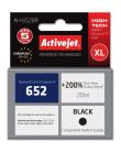 Tusz Activejet AH-652BR (zamiennik HP 652 F6V25AE; Premium; 20 ml; czarny). Wydawca: Activejet. Dadada.pl Opakowanie Tusz Activejet AH-652BR (zamiennik HP 652 F6V25AE; Premium; 20 ml; czarny)