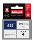 Tusz Activejet AH-655BR (zamiennik HP 655 CZ109AE; Premium; 20 ml; czarny). Wydawca: Activejet. Dadada.pl Opakowanie Tusz Activejet AH-655BR (zamiennik HP 655 CZ109AE; Premium; 20 ml; czarny)