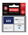 Tusz Activejet AH-655CR (zamiennik HP 655 CZ110AE; Premium; 12 ml; niebieski). Wydawca: Activejet. Dadada.pl Opakowanie Tusz Activejet AH-655CR (zamiennik HP 655 CZ110AE; Premium; 12 ml; niebieski)