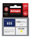 Tusz Activejet AH-655YR (zamiennik HP 655 CZ112AE; Premium; 12 ml; żółty). Wydawca: Activejet. Dadada.pl Opakowanie Tusz Activejet AH-655YR (zamiennik HP 655 CZ112AE; Premium; 12 ml; żółty)