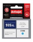Tusz Activejet AH-935CRX (zamiennik HP 935XL C2P24AE; Premium; 12 ml; niebieski). Wydawca: Activejet. Dadada.pl Opakowanie Tusz Activejet AH-935CRX (zamiennik HP 935XL C2P24AE; Premium; 12 ml; niebieski)