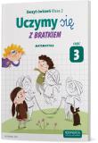 Okładka książki Uczymy się z Bratkiem 2 Matrmatyka ćw. cz.3 OPERON