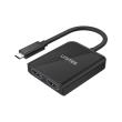 Opakowanie UNITEK ADAPTER USB-C 2X HDMI 2.0A 4K 60HZ, V1408A