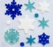 Opakowanie Żelowe naklejki dekoracyjne - BN Śnieżynki duże...