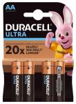 Opakowanie Zestaw baterii alkaliczne Duracell Ultra Power AA/LR6 (Alkaliczny manganowy; x 4)