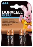 Opakowanie Zestaw baterii alkaliczne Duracell Ultra Power AAA/LR03 (Alkaliczny manganowy; x 4)