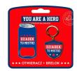Opakowanie Zestaw brelok + otwieracz My Hero-Dziadek