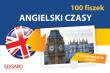 Angielski 100 Fiszek Czasy. Autor: Irena Brignull. Dadada.pl Okładka książki Angielski 100 Fiszek Czasy