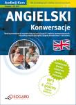 Angielski - Konwersacje dla począt. i średnio.+CD. Autor: Irena Brignull. Dadada.pl Okładka książki Angielski - Konwersacje dla począt. i średnio.+CD