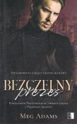 Bezczelny prezes - pocket. Autor: Meg Adams. Dadada.pl Okładka książki Bezczelny prezes - pocket