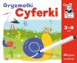 Cyferki. Gryzmołki. Autor: Dybowska Bożena Grabek Anna, Justyna Perkuszewska-Staniszewska. Dadada.pl Okładka książki Cyferki. Gryzmołki
