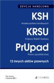 EDYCJA HANDLOWA. Kodeks spółek handlowych. Krajowy Rejestr Sądowy. Prawo upadłościowe. 12 innych akt. Autor: Opracowanie zbiorowe. Dadada.pl Okładka książki EDYCJA HANDLOWA. Kodeks spółek handlowych. Krajowy Rejestr Sądowy. Prawo upadłościowe. 12 innych akt