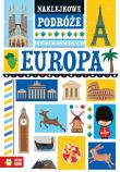 Europa. Naklejkowe podróże. Autor: Opracowanie zbiorowe. Dadada.pl Okładka książki Europa. Naklejkowe podróże