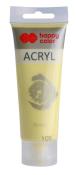 Opakowanie Farba akrylowa 75ml żółta pastel HAPPY COLOR