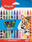 Opakowanie Flamastry Colorpeps animals Maped 12 sztuk 845403
