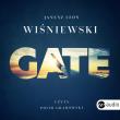 Gate audiobook. Autor: Janusz Leon Wiśniewski, Bernard Minier (lektor: Piotr Grabowski). Dadada.pl Okładka książki Gate audiobook