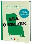 Gra o spadek. Autor: Ellen Raskin. Dadada.pl Okładka książki Gra o spadek