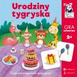 Gra Urodziny tygryska Kapitan Nauka. Autor: Opracowanie zbiorowe. Dadada.pl Okładka książki Gra Urodziny tygryska Kapitan Nauka