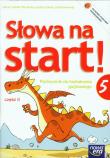 J. Polski SP 5 Słowa na start ćw. cz.2 w.2013 NPP. Autor: Joanna Wojciechowska, Agnieszka Marcinkiewicz. Dadada.pl Okładka książki J. Polski SP 5 Słowa na start ćw. cz.2 w.2013 NPP