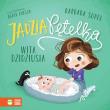 Jadzia Pętelka wita dzidziusia. Autor: Supeł Barbara. Dadada.pl Okładka książki Jadzia Pętelka wita dzidziusia