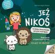 Okładka książki Jeż Nikoś i butelka, która chciała polecieć na Księżyc